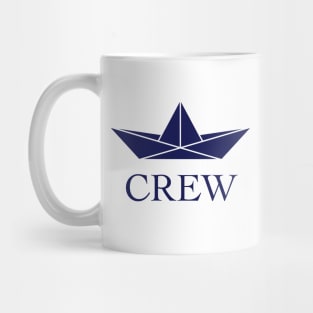 Crew (Crew Complement / Paper Boat / Paper Ship / Navy) Mug